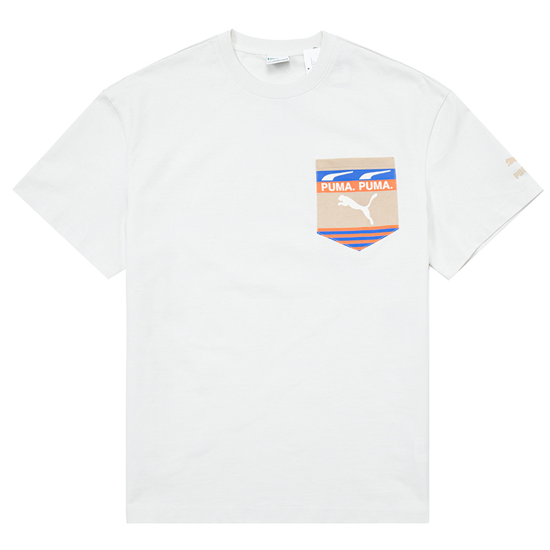 彪马Boxy Pocket Tee男短袖T恤534991-05